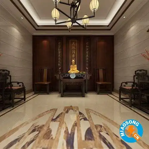 别再把客厅当堂屋了,新时代的乡村别墅堂屋应该这么建!