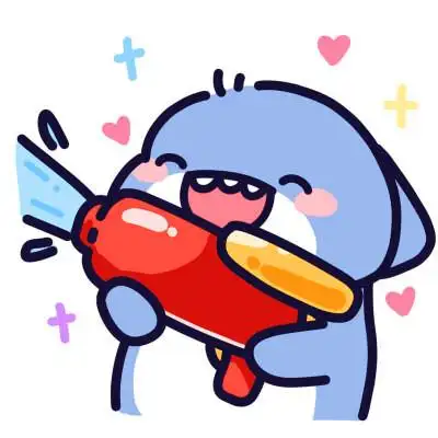 很火的小鲨鱼头像