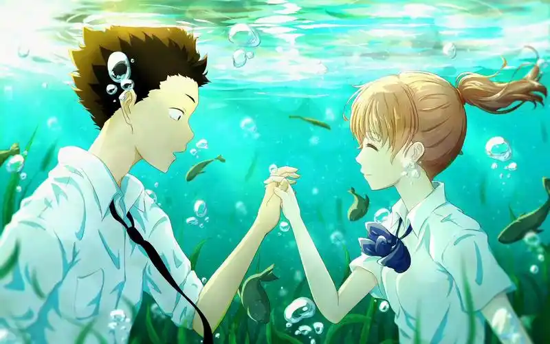 日本动漫《声之形》动漫人物图片电脑壁纸高清大图预览1920x1200_卡通