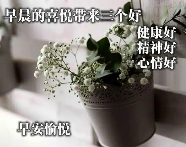 早安励志祝福句子冬日天冷添衣的暖心问候图片 清晨直达心灵的早安