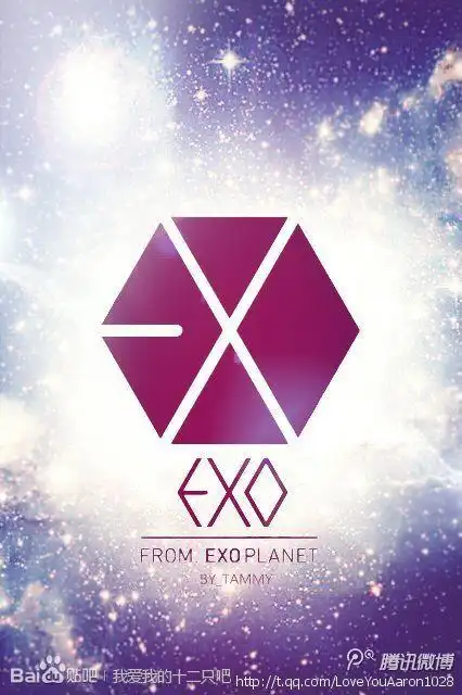 谁有exo的logo图!急要!