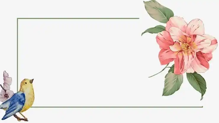 ppt模板清新边框 ppt模板 简约版-图片大观-奇异网