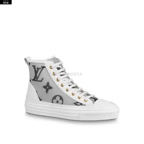 【包邮包税】 lv路易威登 21年春夏 女士 休闲运动鞋 stellar 高帮