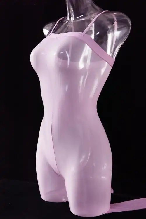 小红娘丝袜性感油光男士情趣吊带一体连身袜带jj套入体高腰连裤袜