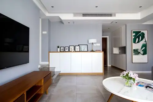 二居室现代北欧装修风格效果图