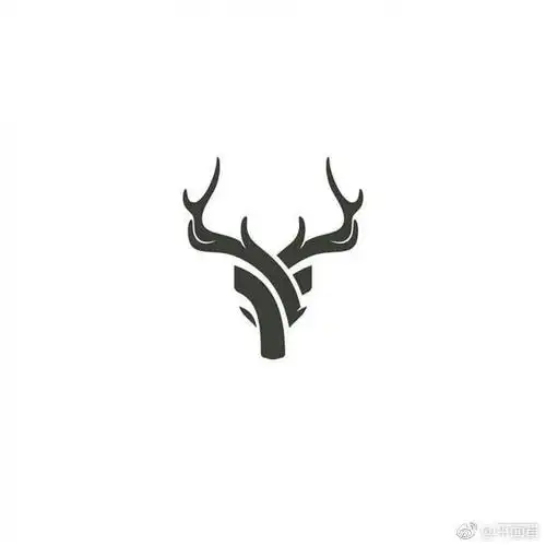 总觉得用鹿头设计的logo都十分文艺logo订制67676767