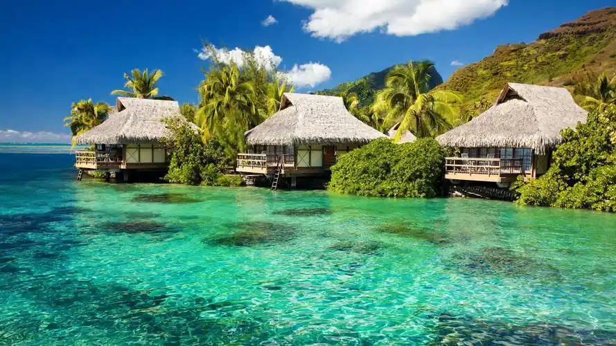 下载桌布 1920x1080 海天空度假天堂 全高清 桌面背景