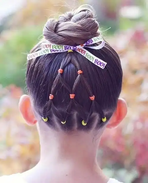 三岁小女孩头发怎么扎好看图片(最新款小女孩好看的辫子编发发型