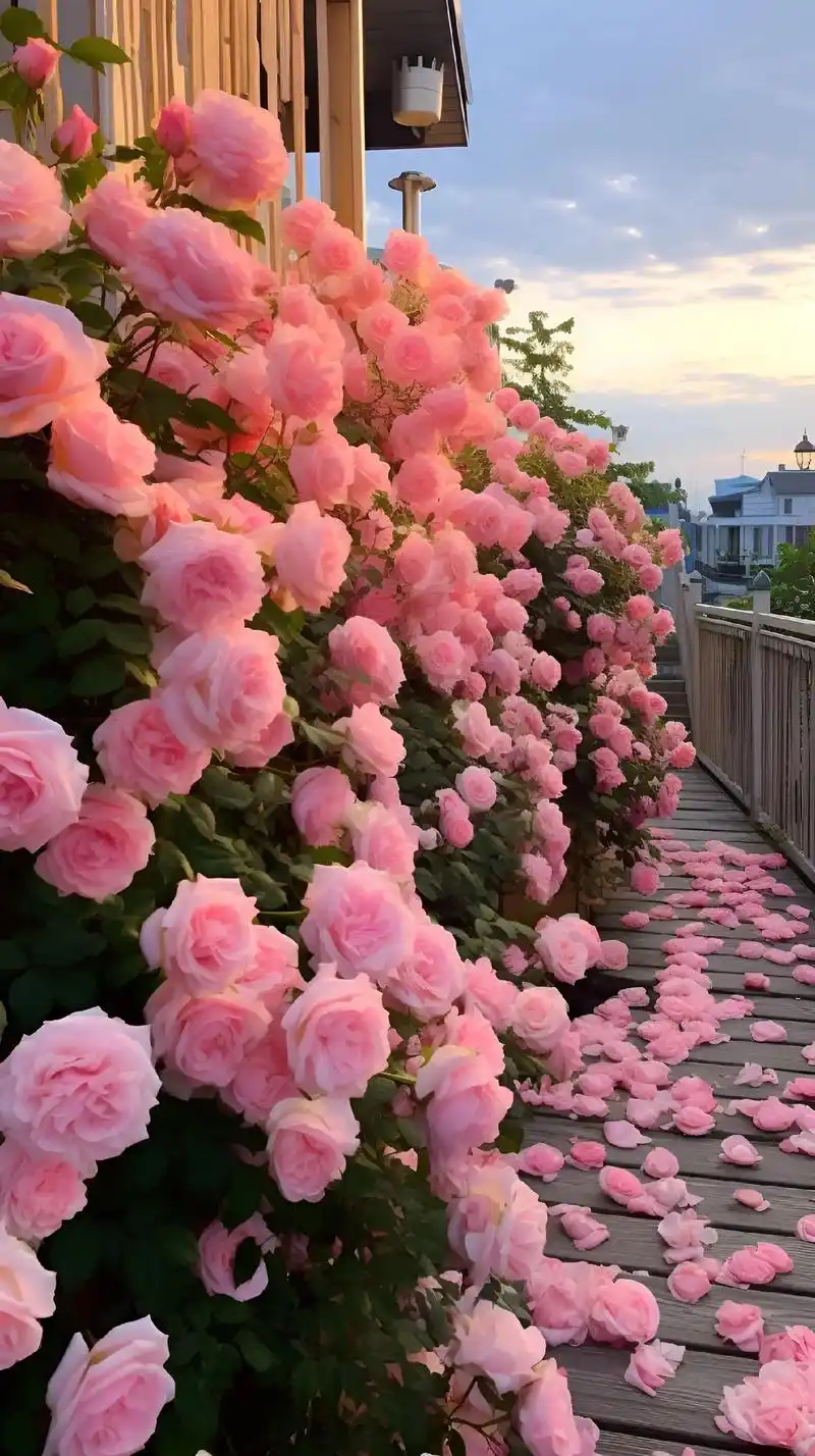 治愈花海.粉玫瑰的话语:粉玫瑰的话语:经历岁月的我,还是你喜 - 抖音