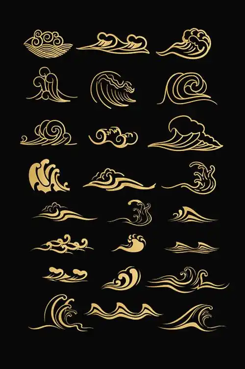 水纹水波纹理背景