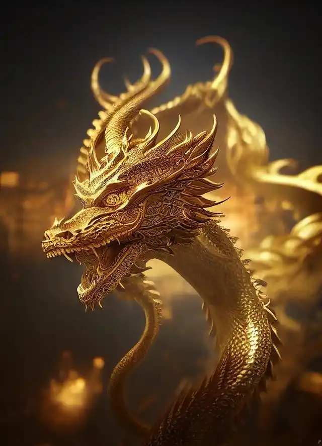威武霸气的金龙