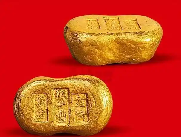 原创民国流通的一根金条换算成人民币大约能有多少钱