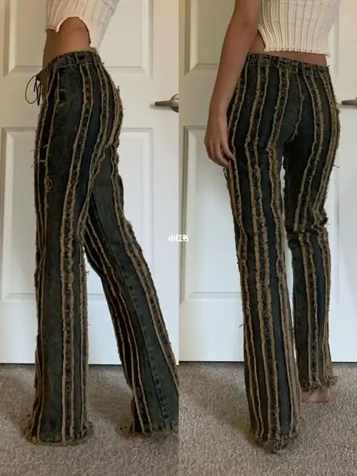 咱都知道说高腰裤显腿长,低腰裤显腿短,但我觉得不绝对!