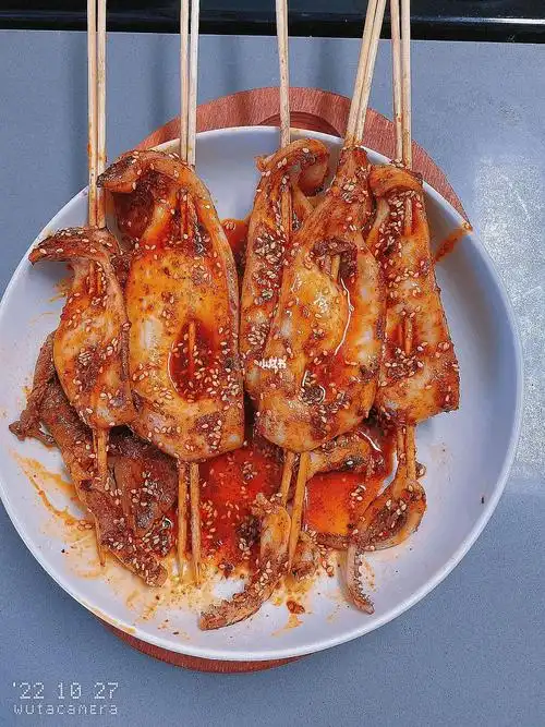 家庭版烧烤鱿鱼简单快手菜