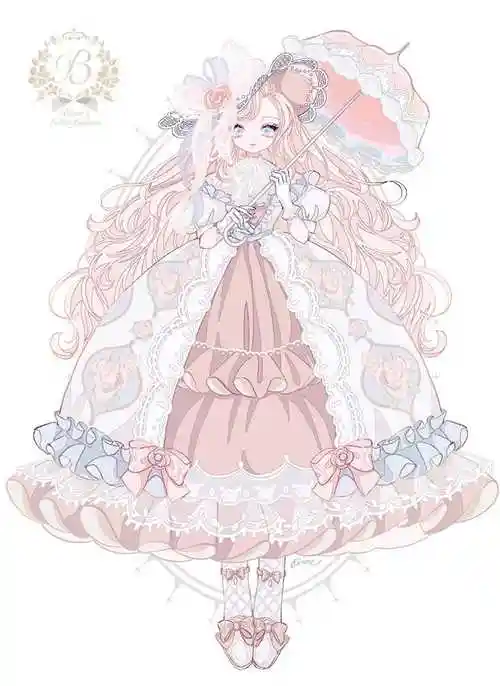 可爱的洛丽塔洋装萝莉pixiv插画图片