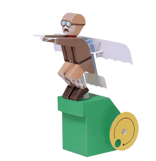 一飞冲天的新时代"万户"爷爷最可爱的快递员"仙鹤"生动诠释着的"人为