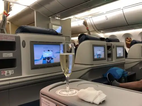 厦门航空b788 公务舱 洲际往返