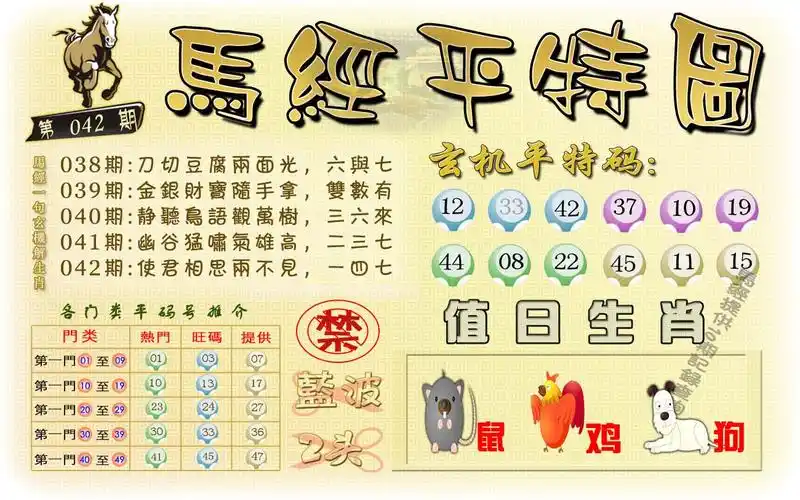 马经平特图(荐)