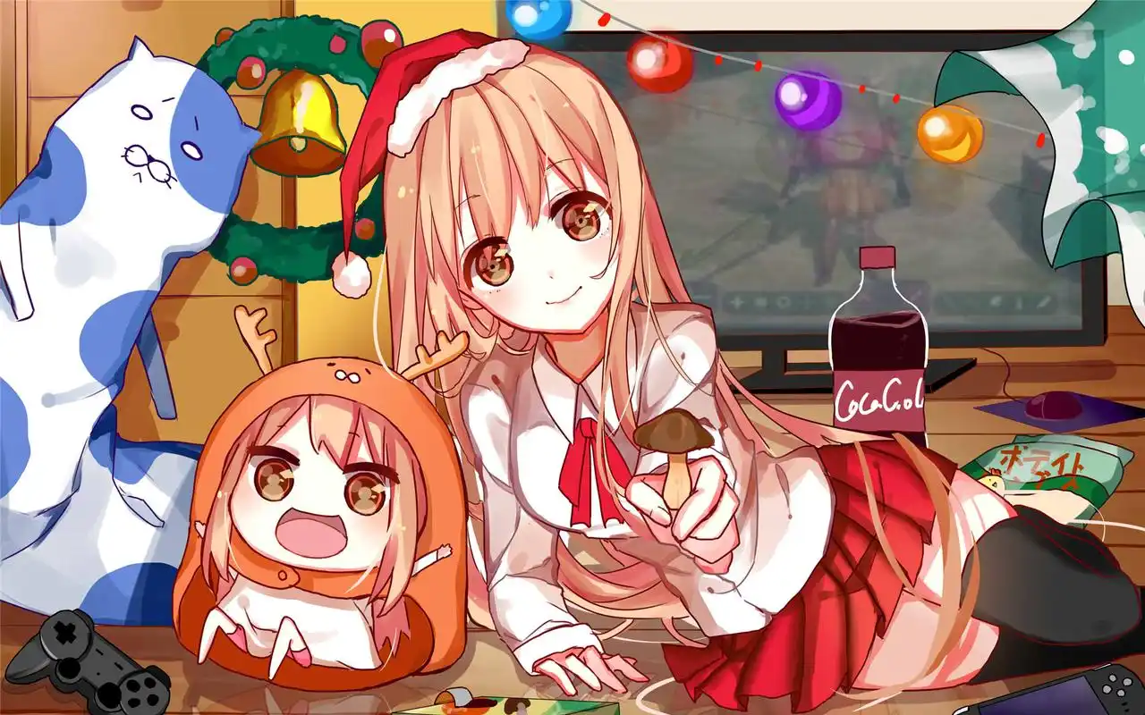 《干物妹小宅》超萌小宅可爱动漫桌面壁纸(二)