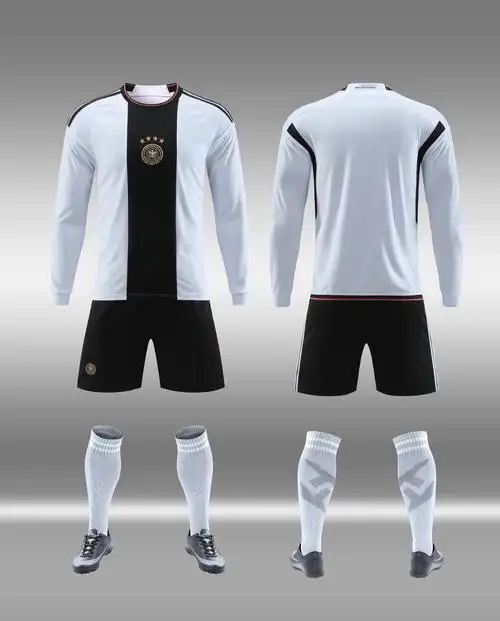 22-23长袖德国主场国家队足球服套装儿童成人队服球衣16码-3xl