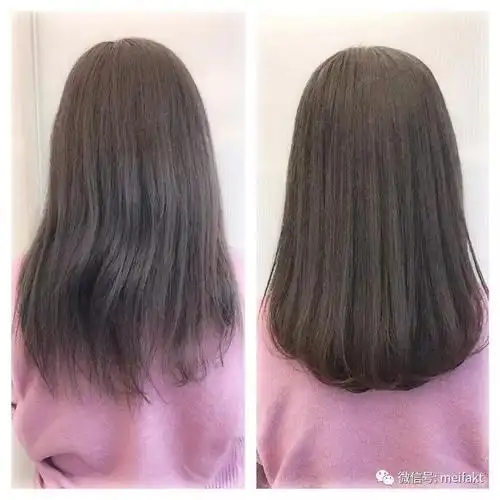 发尾烫一个弯的发型,今年最流行