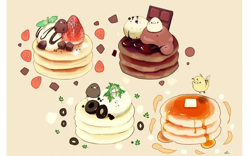 简约卡通萌物桌面壁纸