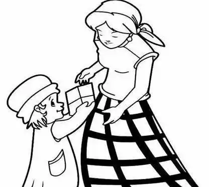 妈妈简笔画全身妈妈简笔画全身简单