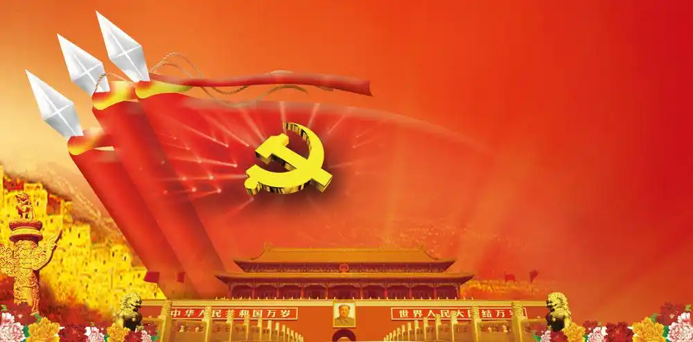 天安门华表国旗psd素材图片