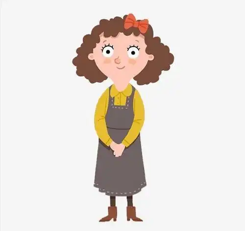 三八妇女节简笔画图片素材开心的女孩简笔画教程时尚美女 卡通女生 简