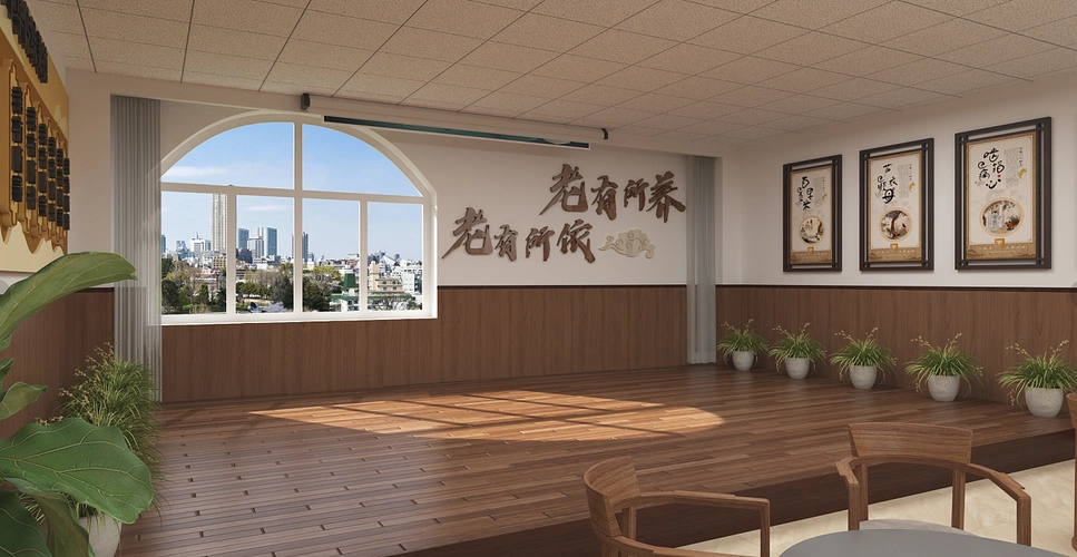 村里老年活动室