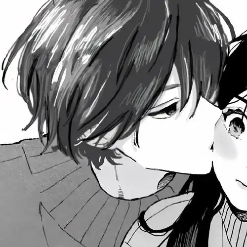 新的黑白323032333635动漫情侣头像