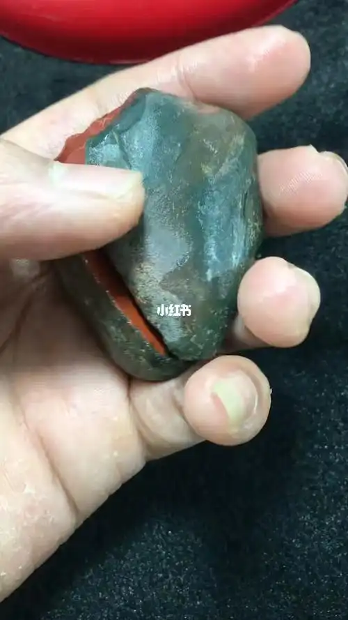 110克川料精品包浆乌石明料无晶裂