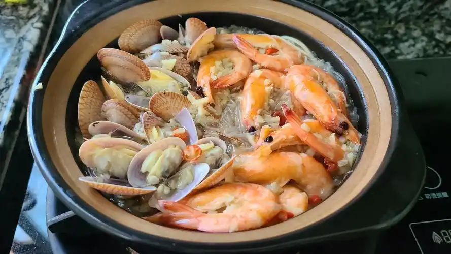 海鲜粉丝煲的做法