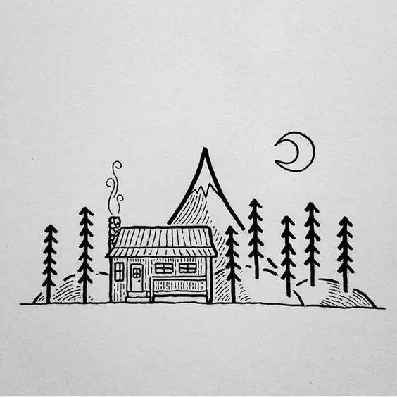 简单手账插画分享