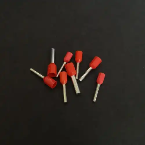 ve2510 欧式端子 管型端子 管形接线端子 插针 e2510 1000只/包