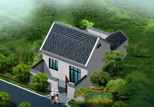 农村一楼一底小洋楼