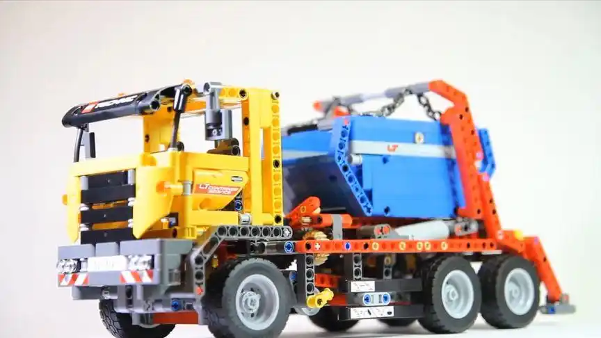 开箱,乐高机械组42024货柜车