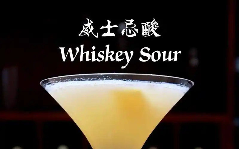 威士忌酸 - whiskey sour|我浩的不孤岛上的第九款鸡尾酒