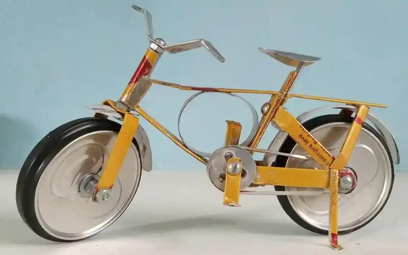 创意易拉罐教程用易拉罐做自行车教程