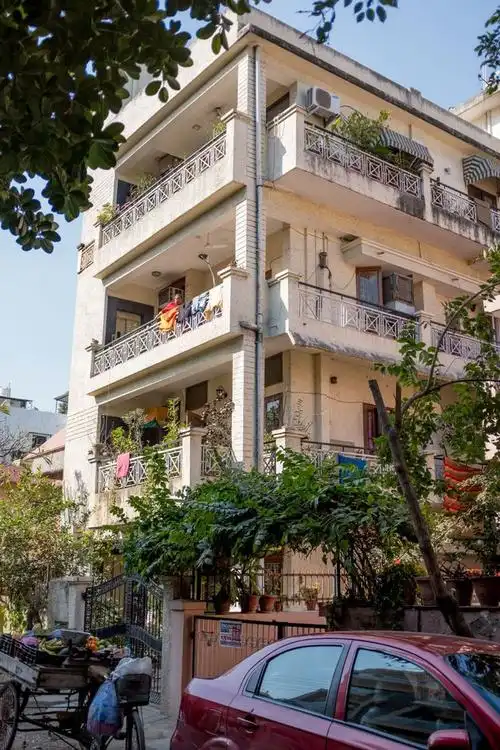 实拍印度首都德里富人区土地私有制都自己盖别墅怪不得没小区