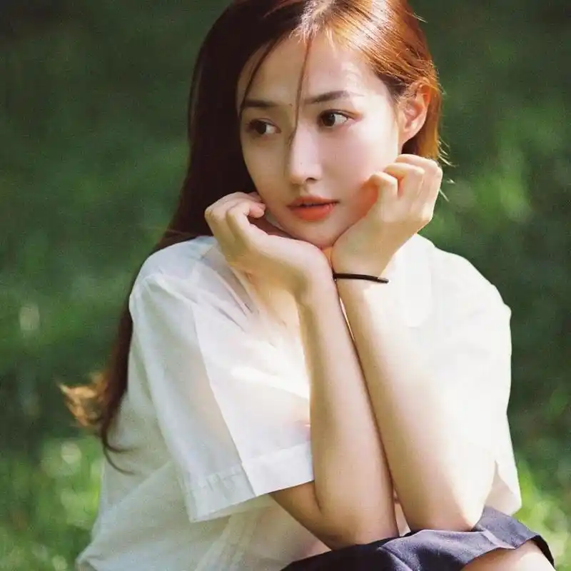 jk制服少女的清纯头像