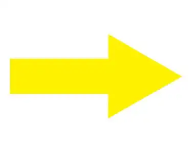 立体向右箭头png素材喷漆的箭头绿色箭头手绘卡通可爱箭头手绘黄色