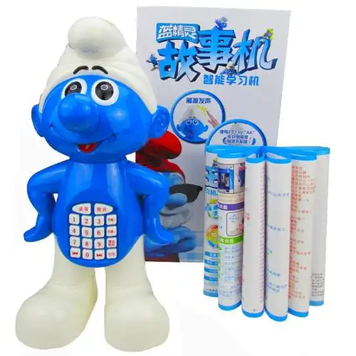 说话蓝精灵智能能学玩具故事事机婴幼儿益智早教儿童mp3