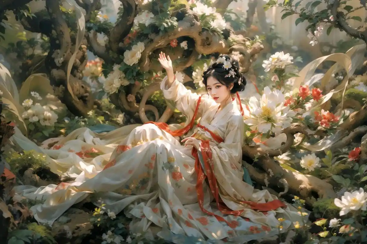 古典国风美人# ai古风美人,你更喜欢哪个造型