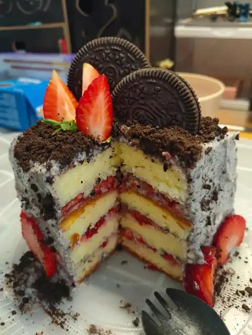 封校之diy草莓奥利奥蛋糕