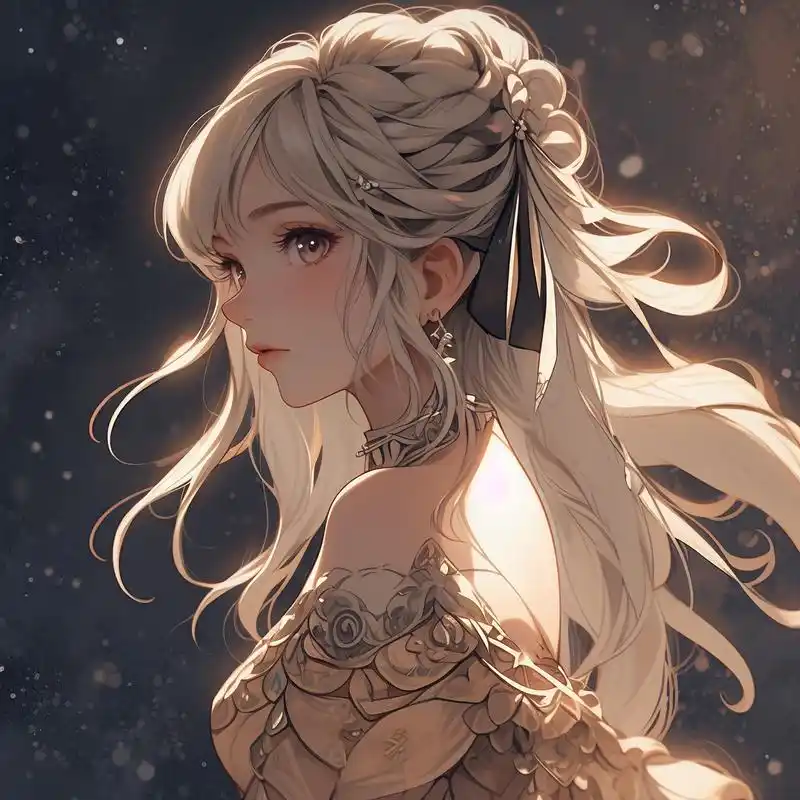 梦幻动漫女生头像99