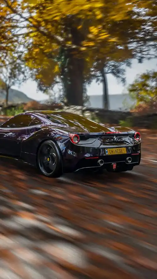 地平线5"法拉利"竖屏拍照合集 #极限竞速地平线5 #地平线 - 抖音