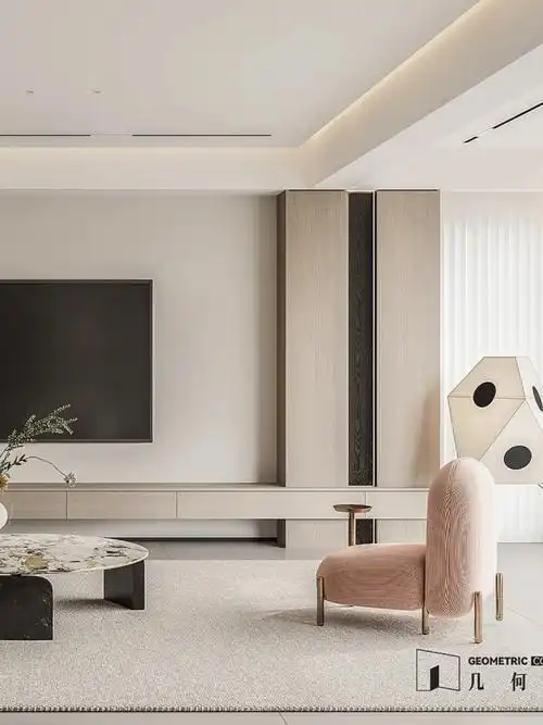 原创设计l现代极简私宅刚柔并济打造理想家