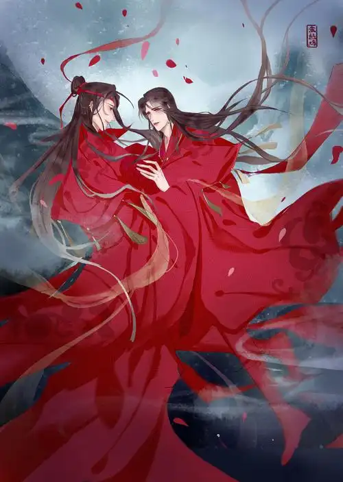 第三张婚服, 红色画得我头昏眼.