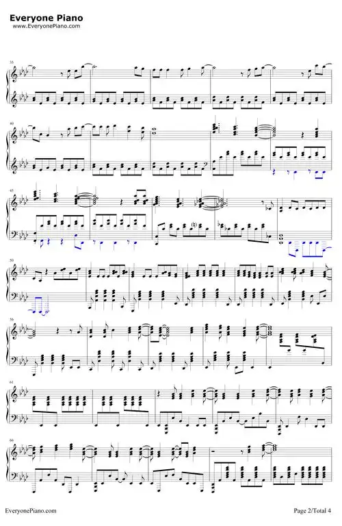 letitgo完整版钢琴谱_demilovato_动画冰雪奇缘主题曲